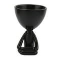 thumbnail image 1 of Maceta suculenta, figura decorativa, maceta, estatua, decoración, llaves, decoración Negro, 1 of 9