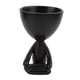 thumbnail image 1 of Maceta suculenta novedosa, maceta de meditación, estatua, figura decorativa Negro, 1 of 9