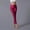 Hot Pink#1, variant on Viikei Clearance Pants for Women under $10,Women Solid Color Glossy Cloth Printed Drawstring Side Pockets Sports and Casual Wearing Leggings Outside Pants Gold S