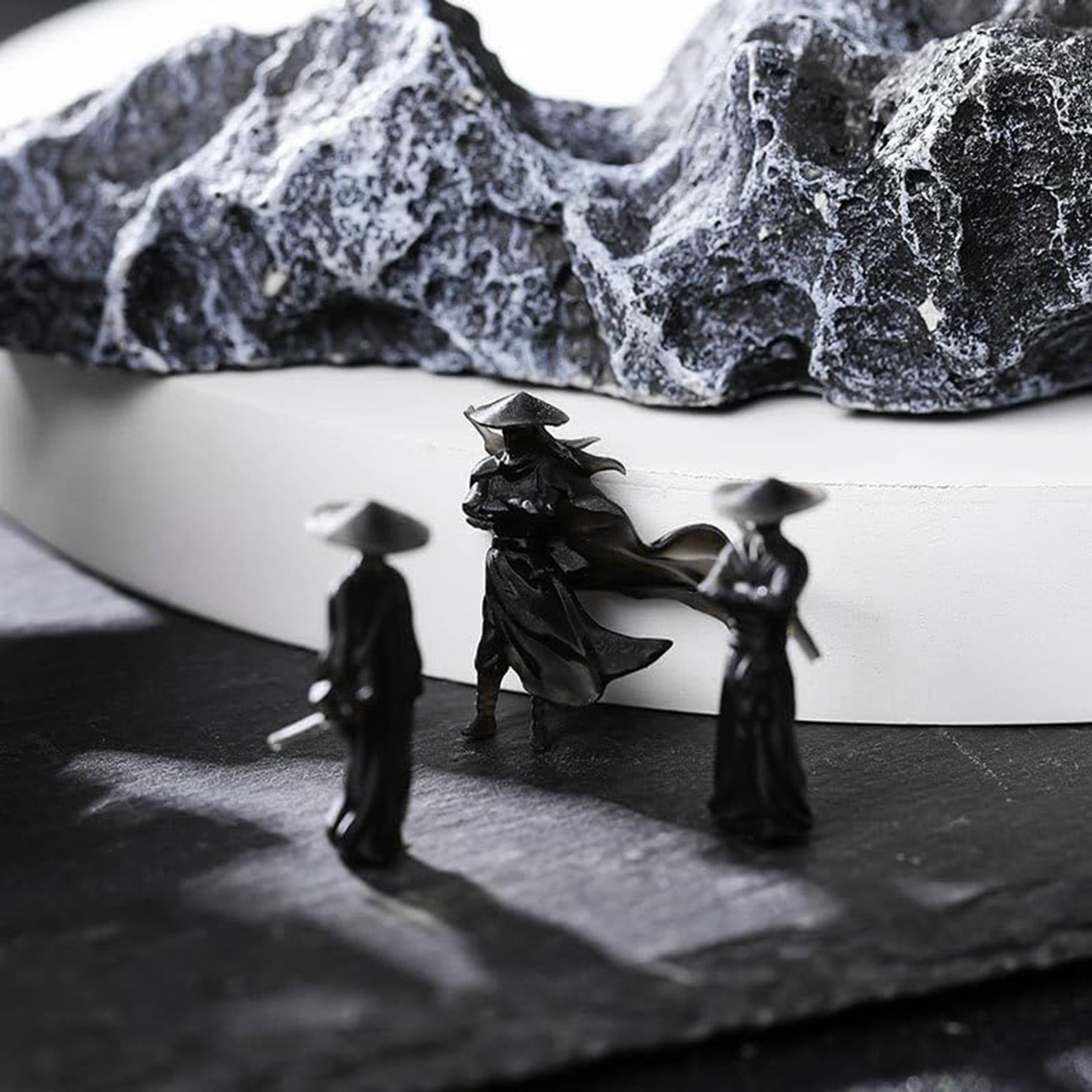 2024 Youxia Warrior Trio - Resin Sculpture Set for Car Dashboard