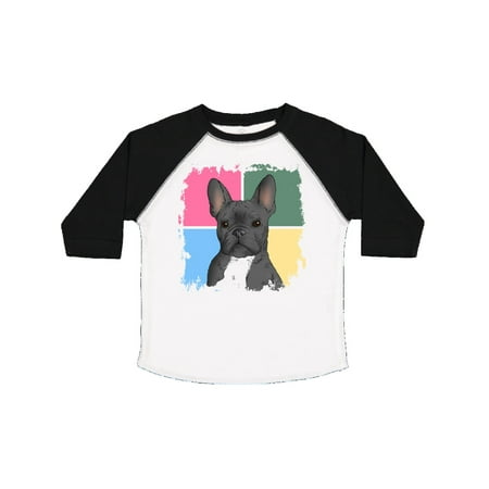 

Inktastic Blue French Bull Dog Gift Toddler Boy or Toddler Girl T-Shirt