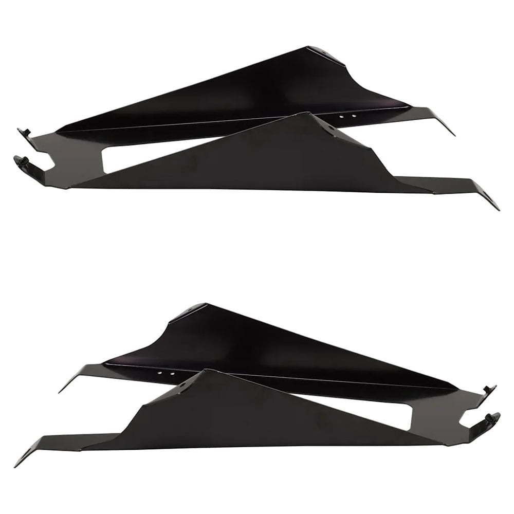 New Front Left and Front Right Bumper Bracket Compatible With Freightliner Columbia 112 6 Cyl 12.0L Columbia 112 6 Cyl 12.8L 2002-2011 By A2254198000 A2254198001