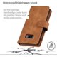 thumbnail image 3 of Handyhülle Kompatibel mit Samsung Galaxy S8 Hülle,Case Lederhülle Reißverschluss, 3 of 6