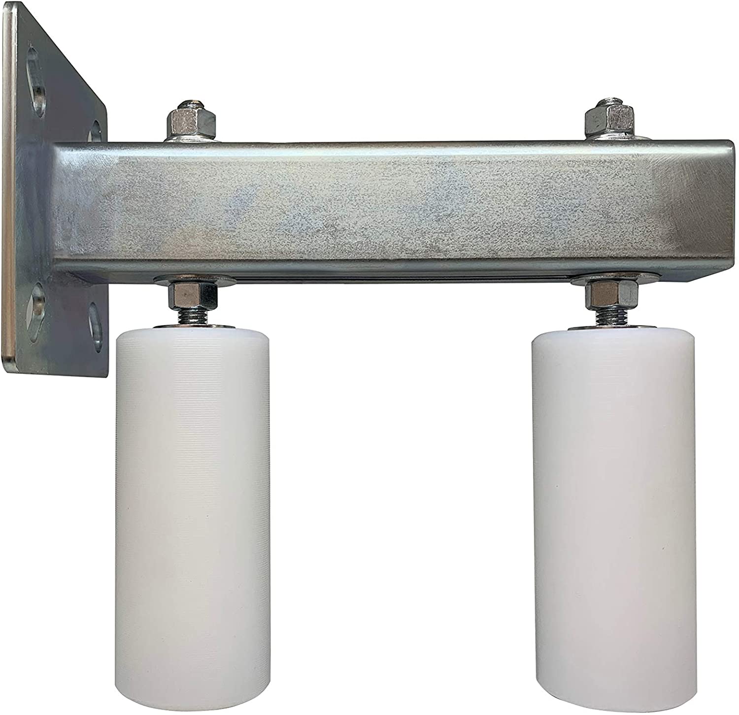Eagle EG122 Adjustable Slide Gate Guide Rollers 6 White Dual Hard UHMW Eagle EG122 Adjustable Slide Gate Guide Rollers 6 White Dual Hard UHMW