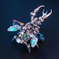 thumbnail image 1 of Juego de modelos 3D de rompecabezas de metal ZUNPINSPACE Punk Beetle para adultos, 1 of 6