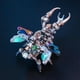 thumbnail image 1 of Juego de modelos 3D de rompecabezas de metal ZUNPINSPACE Punk Beetle para adultos, 1 of 6