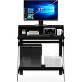 thumbnail image 5 of Simplistic a Frame Computer Desk, Espresso, 5 of 6
