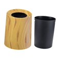 thumbnail image 2 of Cubo de basura redondo, contenedor de residuos, cubo de basura doméstico, para dormitorio, sala de estar. Color de la madera, 2 of 9