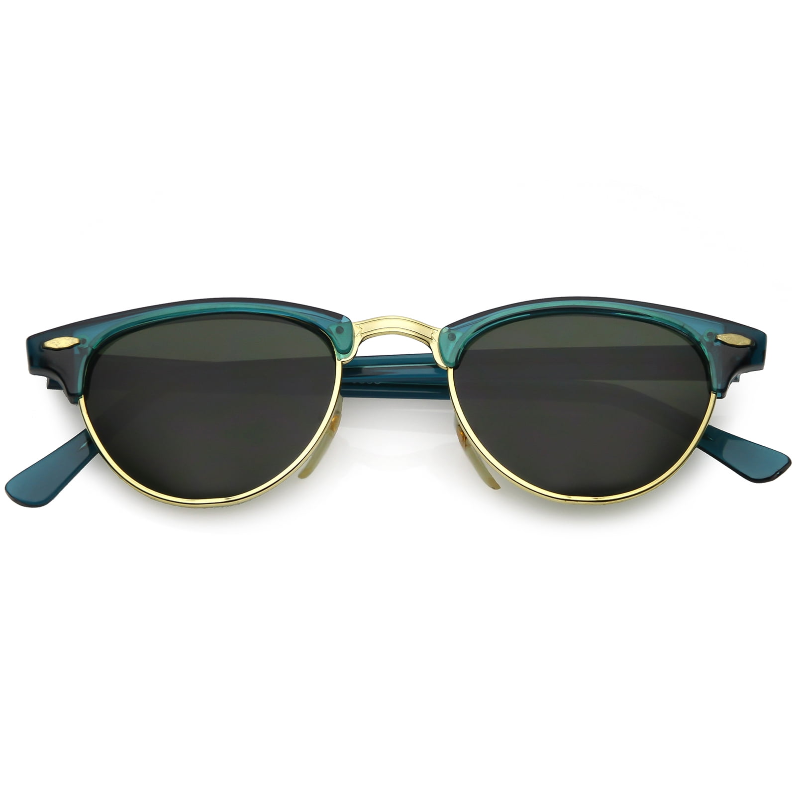 Illesteva Leonard Tortoise with Green Mirrored Lenses 