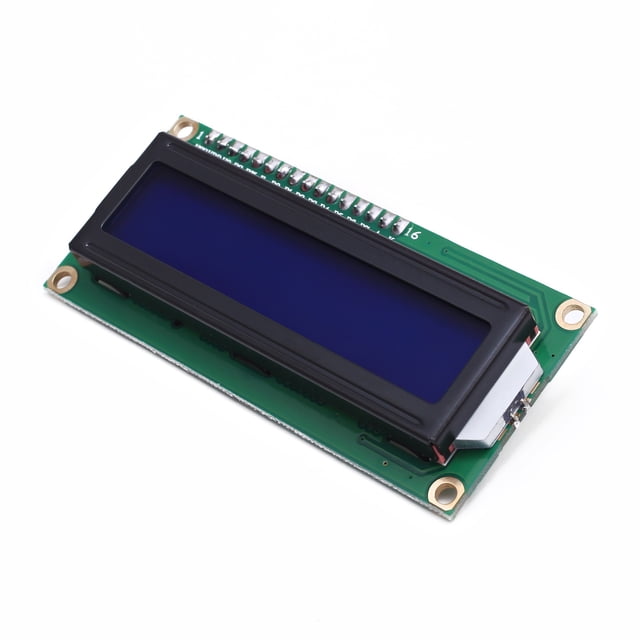 Módulo LCD I2C 1602 con contraste ajustable y retroiluminación para proyectos Arduino