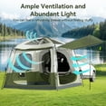 thumbnail image 4 of Slsy SUV Tent for Camping, 4-6 People SUV Car Tent for Family Camping with Dual-Door Opening & Awning, Waterproof SUV Rear Tent,Universal Tailgate Tent for Car Jeep Van, 8.2ft x 8.2 ft, 4 of 12