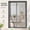 Grey-5 Inches side open, variant on Magnetic Screen Door, Side Opening, Fits 60 x 80 Inch Door, Reinforced Fiberglass Mesh, Magnetic Closure, Fits Front, Back, Patio, Sliding, French Doors, Gray