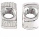 thumbnail image 1 of Set of European Standard Zinc Plated Carbon Steel Sliding T Nuts (EU30-M4 15.5mm 8mm), 1 of 5
