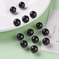 thumbnail image 6 of 500gs Opaque Acrylic Beads Round Black 12x11mm Hole: 1.8mm about 566pcs/500g, 6 of 6