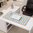 thumbnail image 3 of Long Mouse Pads for Desk,Colorful Striped Cartoon Unicorn Pattern Desk Mats on Top Of Desks, Desk Mouse Pad Extra Large with 3mm Non-Slip Base and Stitched Edge for Gaming,Office,Work,Home 31.5"x15.7", 3 of 6