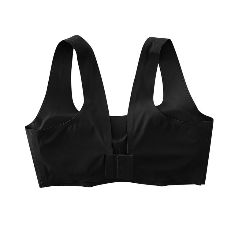 gvdentm Bra,Bra for Older Women Front Closure 5d Shaping Push Up Seamless  No Trace Beauty Back Sports Comfy Bra