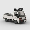 thumbnail image 2 of MOC Honda Acty Pickup Truck - 349pcs Speed Series Set de bloques de construcción, ladrillos creativos juguete para apoyos de fotografía, decoración de la sala de juegos y juego diario, 2 of 5