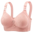 thumbnail image 2 of Xijirk Bras for Women Full Coverage Comfort Bra Soft Thin No Underwire Support and Lift Everyday Wear,38, 2 of 5