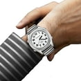 thumbnail image 5 of Atomic American English Talking Watch Speaks Clear and Loud Time, Date and Alarm time Stretch Band is Best Gift for Senior,Visually impaired, or Blind People, 5 of 5