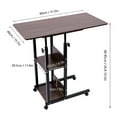 thumbnail image 2 of 3-Layer Nesting Coffee Tea Table Sofa End Table Living Room C Shape Side Table, 2 of 25