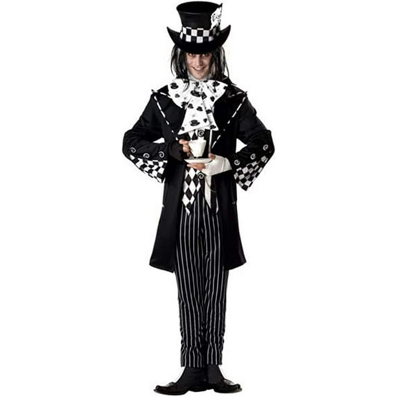 Mens Dark Mad Hatter Costume For Adults