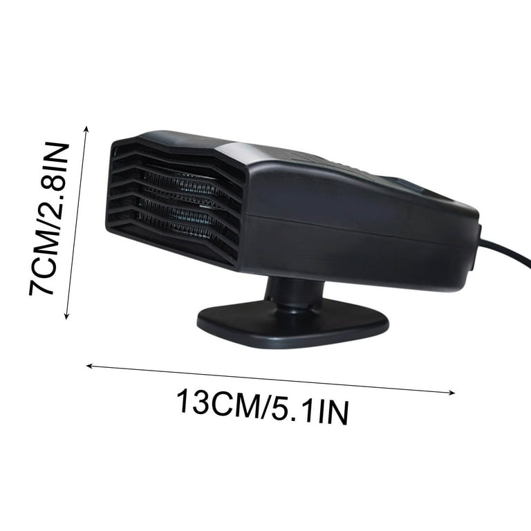 12 volt car fan heater for cigarette lighter socket 12 Volt Car Heater Portable Cigarette Lighter Plug In Cigarette Lighter  360° 12V Vehicle Car