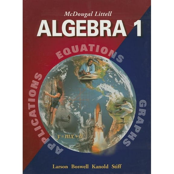 McDougal Littell Algebra 1: Student Edition (C) 2004 2004 (Hardcover) by McDougal Littel (Prepared for publication by)