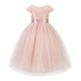 thumbnail image 2 of Cap Sleeves Sequin Flower Girl Dress Special Occasions Bridesmaid 211, 2 of 3