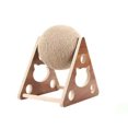thumbnail image 1 of Cat Scratcher Toy Cat Scratching Ball Cat Scratcher Toy Ball Cat Scratcher Ball Cat Scratcher Toy Interactive Wood Natural Sisal Cat Scratching Ball For Cats And Kittens 18x19x17cm, 1 of 1