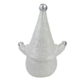 thumbnail image 3 of Northlight LED Lighted Gnome Christmas Decoration - 17" - White and Gray, 3 of 4