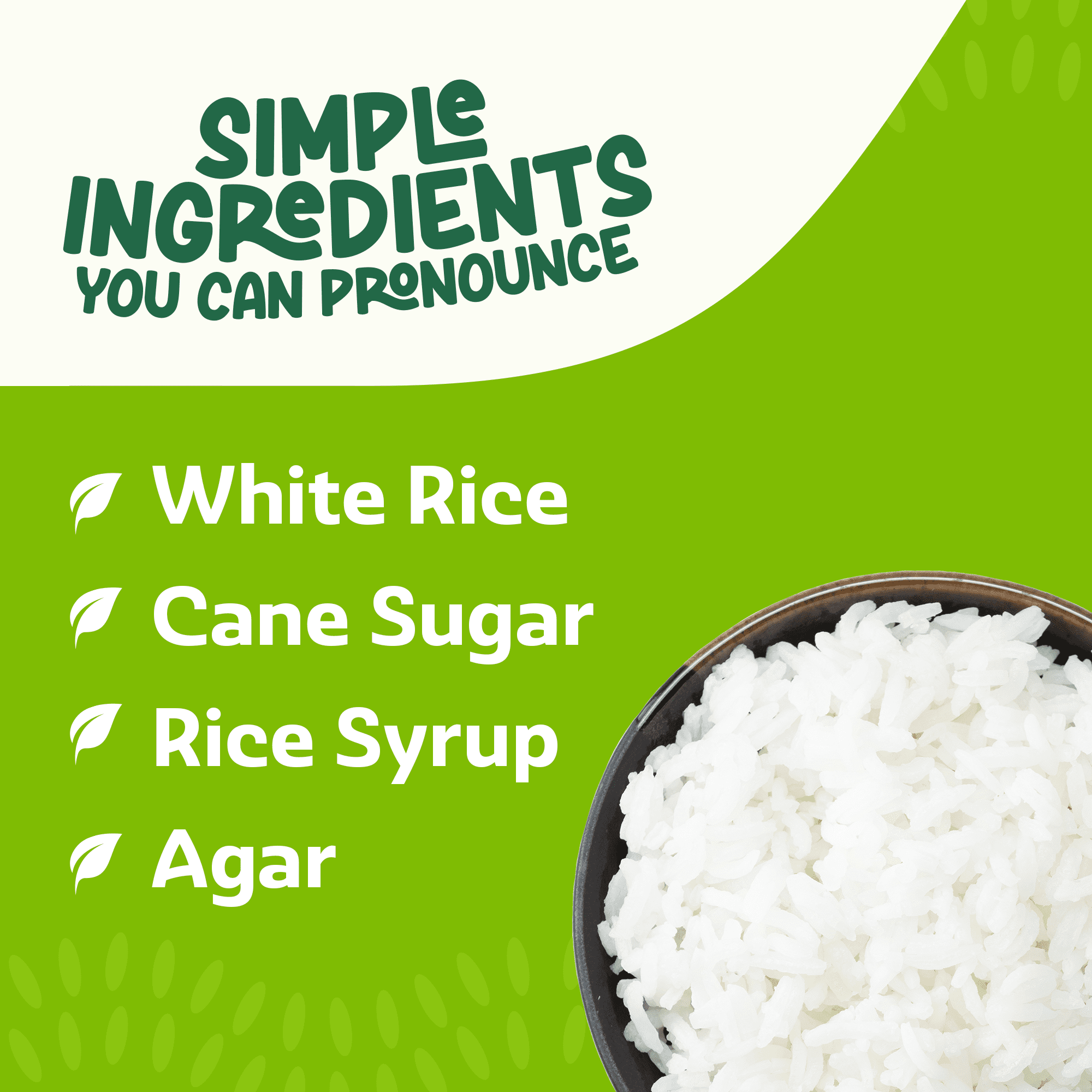 Friendly Grains Crunchy Rollers Classic White Rice, Allergen Free, Gluten-Free, 12 Packs of 9