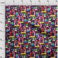 thumbnail image 3 of oneOone Polyester Spandex Purple Fabric Abstracts Sewing Craft Projects Fabric Prints By Yard 56 Inch Wide, 3 of 5