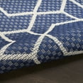 thumbnail image 2 of Nourison Horizon 8' Runner Navy Fabric Area Rug, 2 of 7