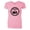Light Pink, variant on PleaseMeTees™ Womens From Born Made In Wisconsin WI Logo Label HQ Tee