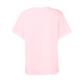 thumbnail image 7 of 4X-5X Plus Size Eyelet Tops for Women Hollow-Out Short Sleeve T Shirts Womens Casual Solid Color Pullover Button V Neck Summer Beach Tees Top, 7 of 7