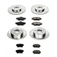 thumbnail image 3 of PowerStop Front and Rear Z23 Evolution Sport Carbon-Fiber Ceramic Brake Pad and Drilled & Slotted Rotor Kit Fits: FORD Select Models K1300, 3 of 10