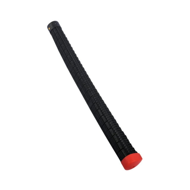 mmirethe Poignée de Club de Golf Légère pour Adultes Poignée Portable Club de Golf pour Extérieur Noir Rouge Longueur 29cm
