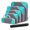 Blue, variant on 6 PCS Compression Packing Cubes Travel Luggage Organizer Bags Set Packing Organizers Compression Suitcase Bag Travel Essential Bag