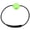 Black, Green, variant on Xirurus Scuba Diving Tank Banger Cylinder Knocker Ball Underwater Signal Device for Outdoor Water Sports, Silicone Elastic Strap, 3.15 inches / 8 cm (Black Strap & Black Ball)