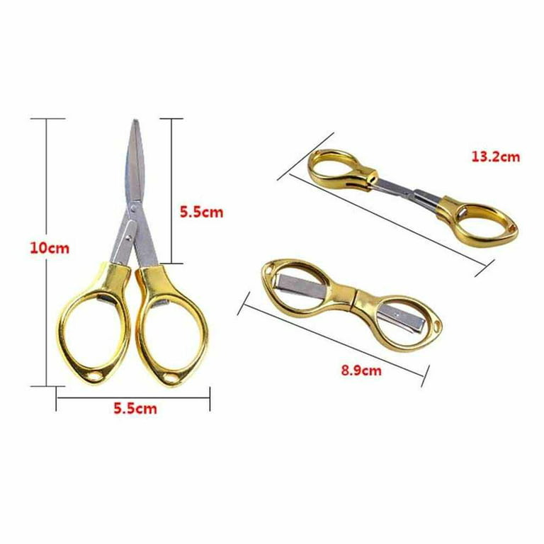Anti rust Folding Mini Scissors For Travel Camping And - Temu