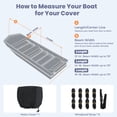 thumbnail image 7 of RVMasking 1200D Trailerable Marine Grade Jon Boat Cover Waterproof Heavy Duty Trolling with Motor Cover Fits 16ft Long and Beam Width up to 75 inches, 7 of 7