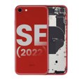 thumbnail image 2 of Boîtier Arrière de Remplacement avec Petits Composants Pré-Installés Compatible pour iPhone SE (2022) (Prise OEM Utilisée : Grade B) (Rouge), 2 of 5