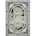 thumbnail image 3 of Modern Vintage Look Boho 5x7 Area Rug Transitional Carpet Shiny Vibrant High Low Pile Rug For Living Room, 3 of 10