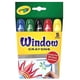thumbnail image 1 of Crayones Lavables para Ventanas de Crayola, surtido de 5 unidades, 1 of 3