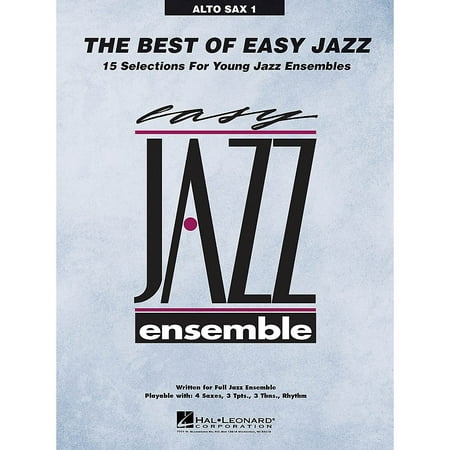 Hal Leonard The Best of Easy Jazz - Alto Sax 1 from Easy Jazz Ensemble Series (Jazz Band Level