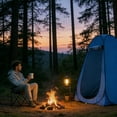thumbnail image 6 of Tarmeek Pop Up Privacy Tent, Portable Shower Tent Instant Setup Waterproof Camping Shelter with Carry Bag, Wind Ropes & Stakes for Hiking Beach Fishing Travel Outdoor, 6 of 9