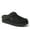 Black, variant on Men's Brendan Microsuede Moccasin Toe Clog Slipper