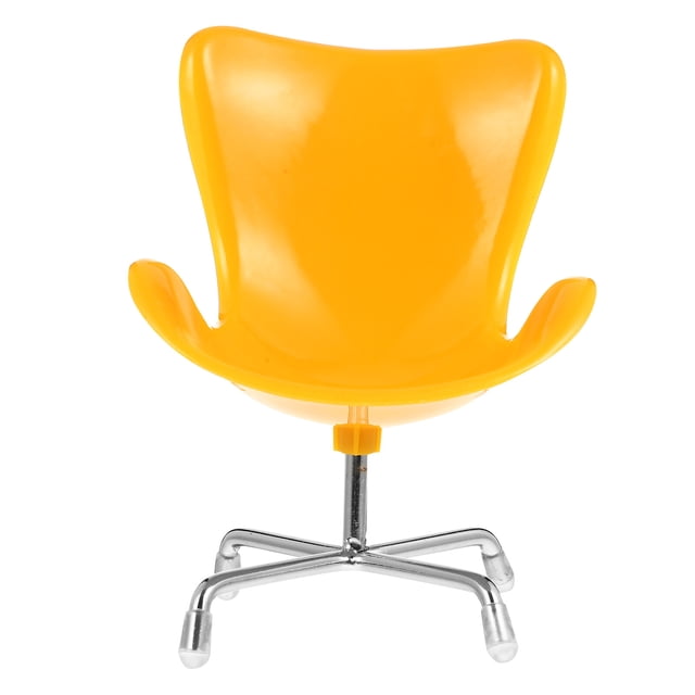 Weiweiguan Mini Chaise Miniature Chaise Oeuf Modèle Mini Maison Fauteuil Déco Mini Maison Ornement