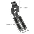 thumbnail image 3 of Camera L Plate Quick Release Plate Detachable Hot Shoe Mount  Sturdy Cnc  Machining For Effectively Secure Your Camera, 3 of 8