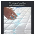 thumbnail image 3 of LZZ Mattress Cover180x200 Quilted Waterproof Bed Sheet With Rubber Band Queen/King Size Bed Covers Blue Color Bedspreads, 3 of 5
